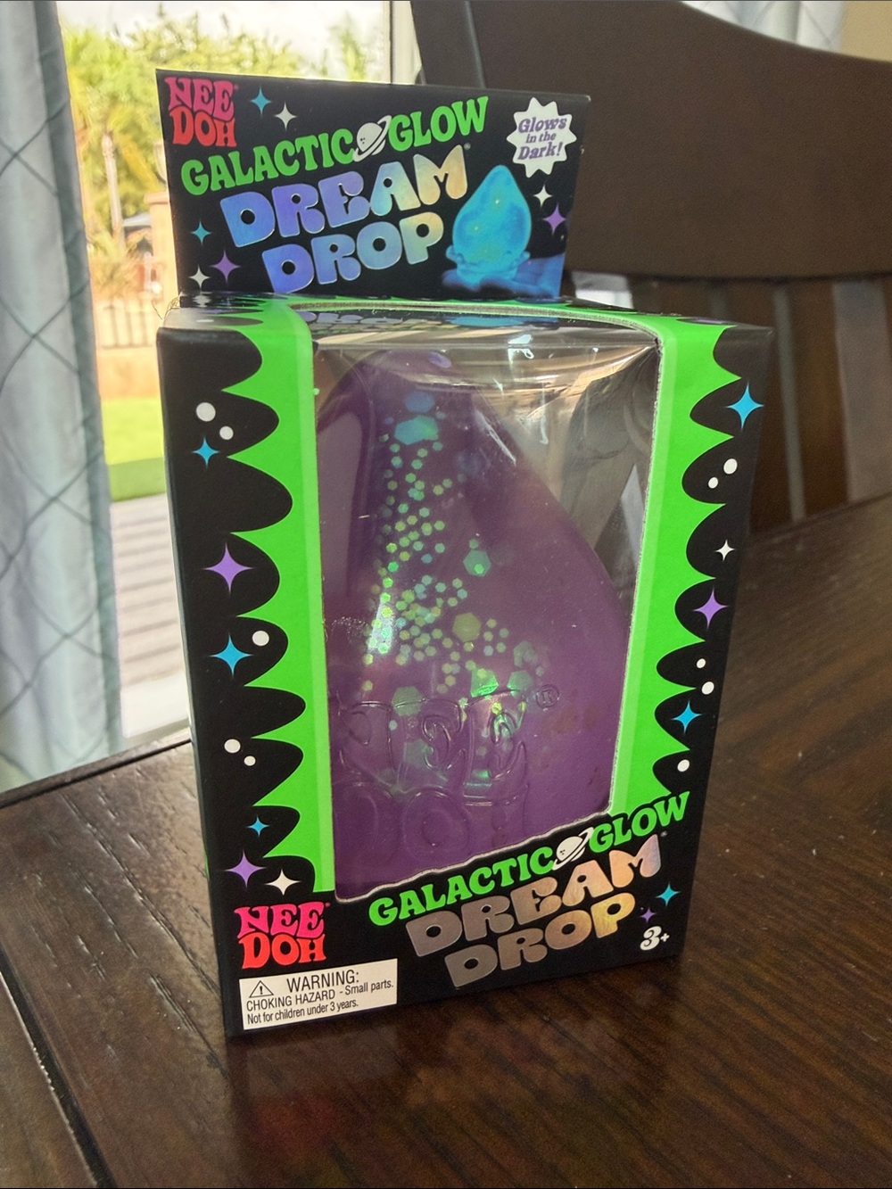 Needoh Galactic Glow Dream Drop Purple NIB